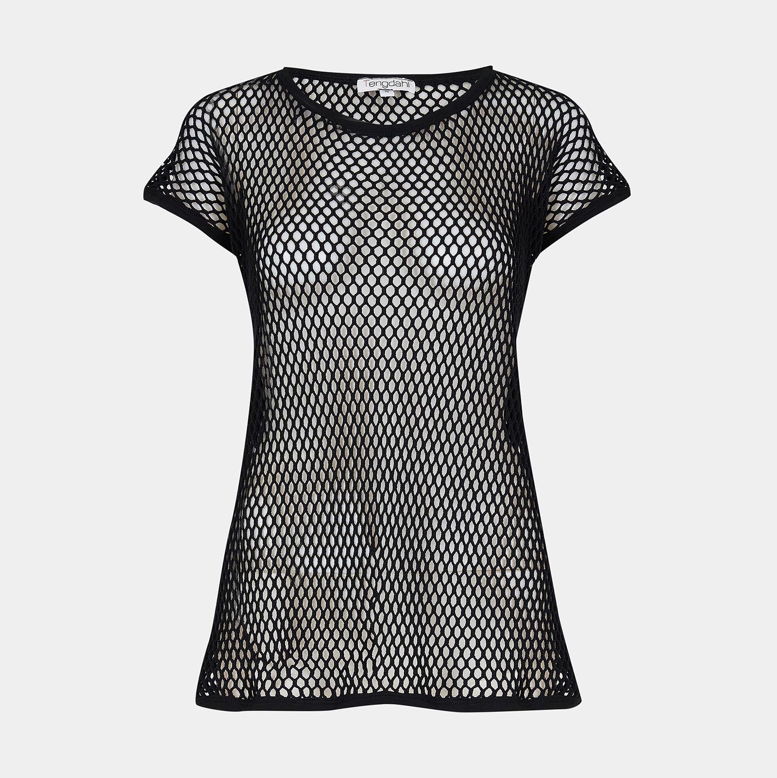 Celine Mesh Top Black