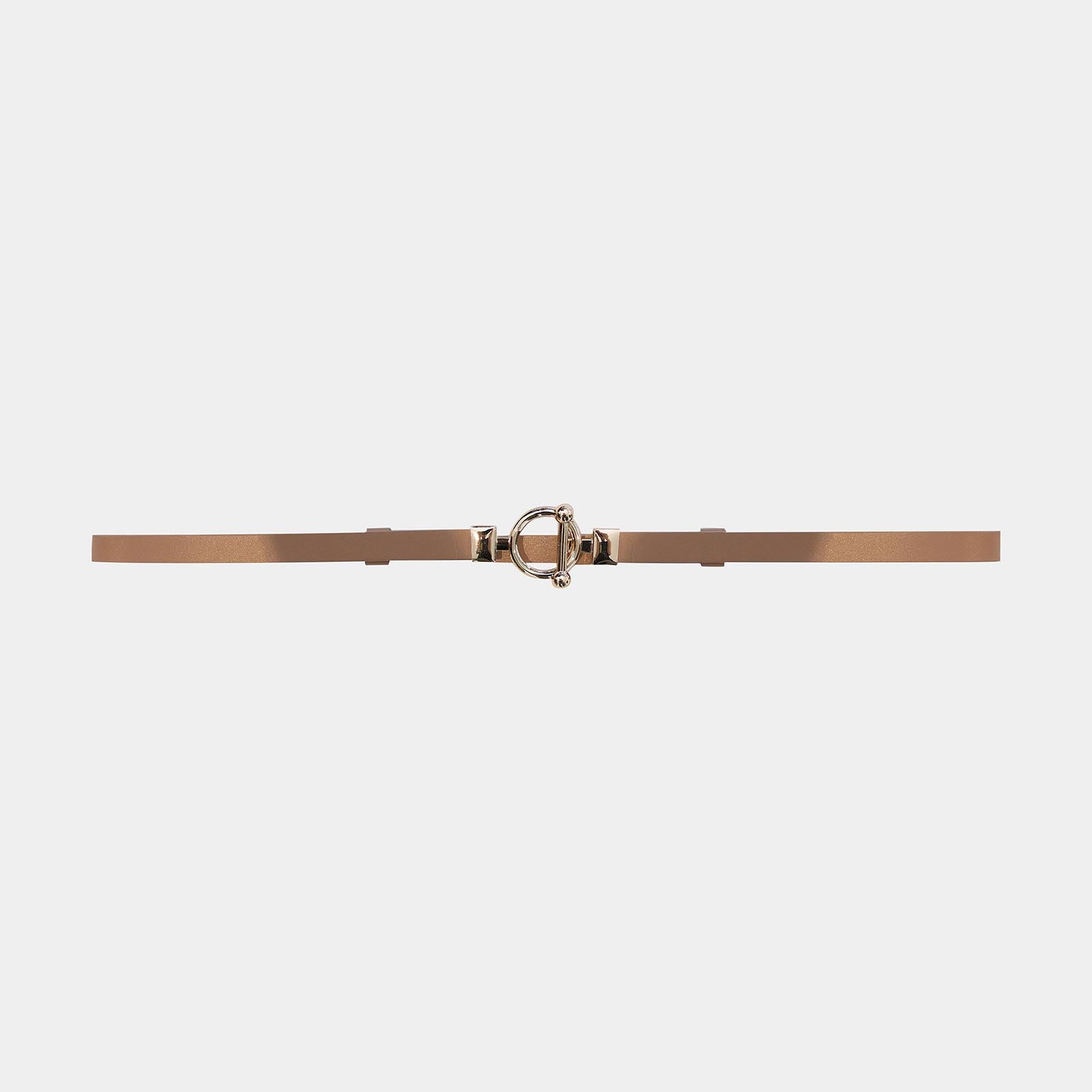 Ellie Slimline Belt Nude