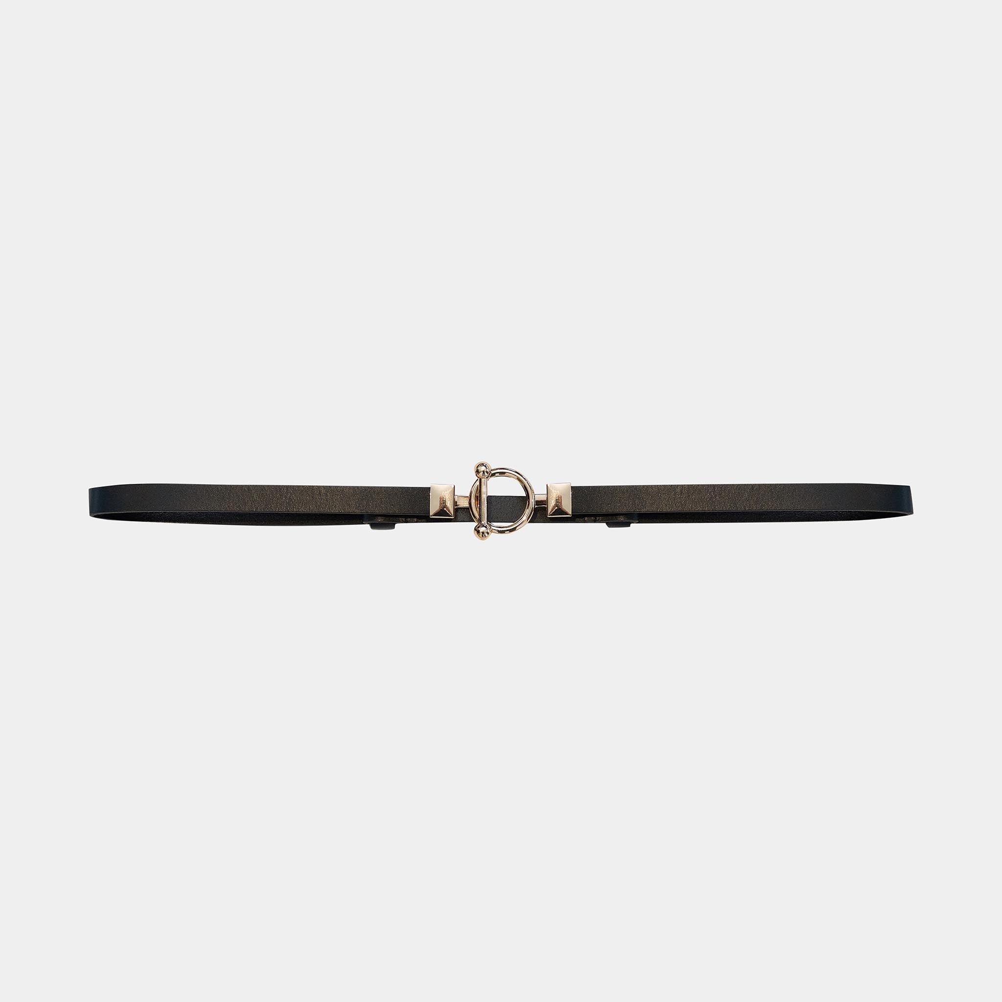 Ellie Slimline Belt Black