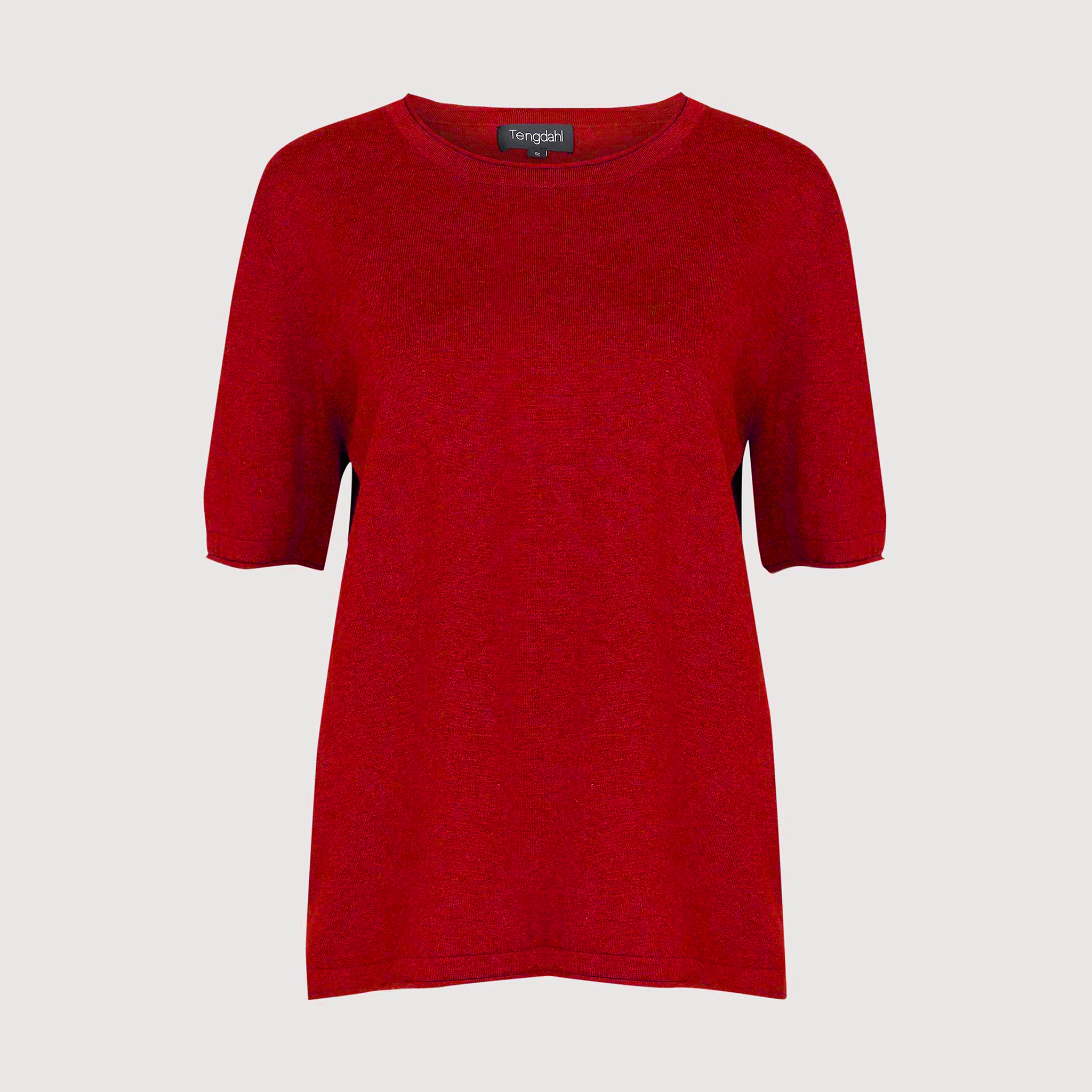 Lucy T-Shirt Cotton/Cashmere Cherry